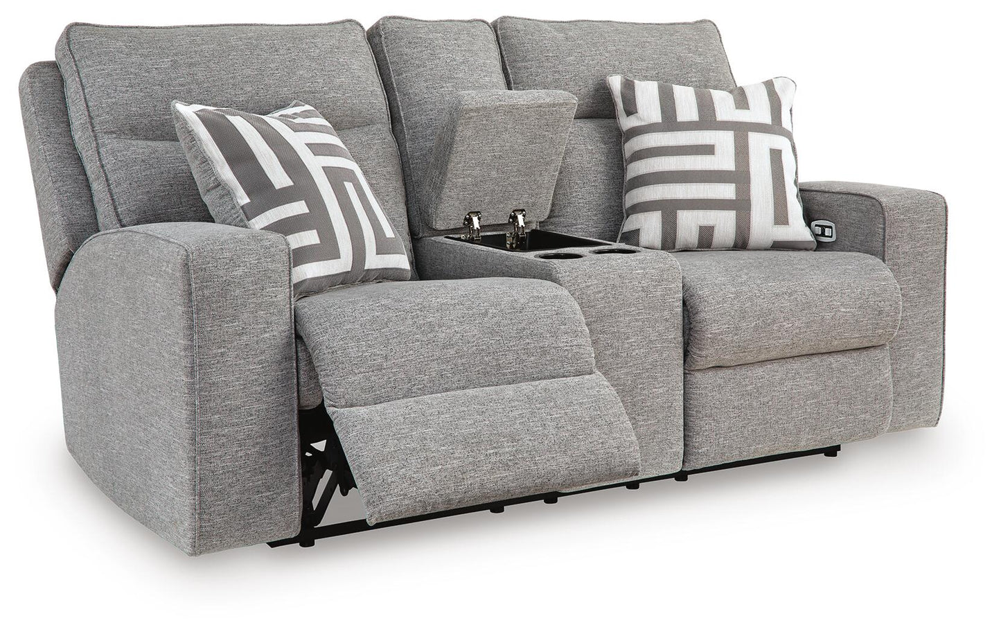 Biscoe PWR REC Loveseat/CON/ADJ HDRST