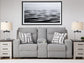 Biscoe PWR REC Loveseat/CON/ADJ HDRST