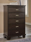 Covetown Five Drawer Chest
