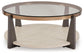Frazwa Round Cocktail Table