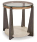 Frazwa Round End Table