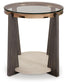 Frazwa Round End Table