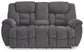 Foreside DBL Rec Loveseat w/Console