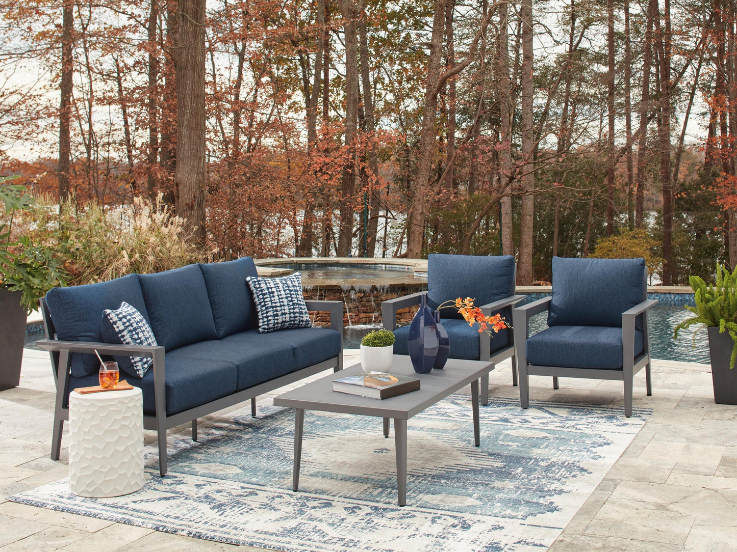 Gali Sofa/Chairs/Table Set (4/CN)