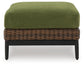Horizon Hall Ottoman with Cushion