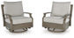 Rainier Ranch Swivel Glider Chair w/Cushion