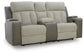 Branthorpe PWR REC Loveseat/CON/ADJ HDRST