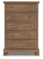 Feddinger Five Drawer Chest
