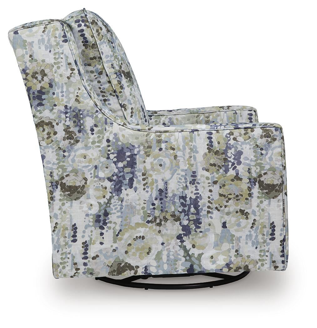 Dustinford Swivel Glider Accent Chair