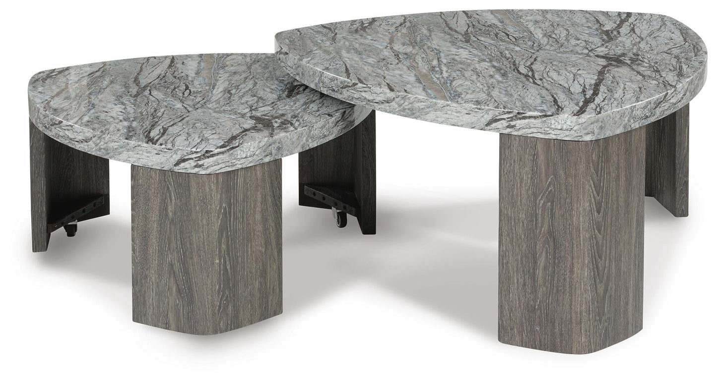 Surmour Stacked Cocktail Table