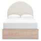 Arloster Full Upholstered Panel Bed with Storage