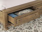 Feddinger King Storage Sleigh Bed