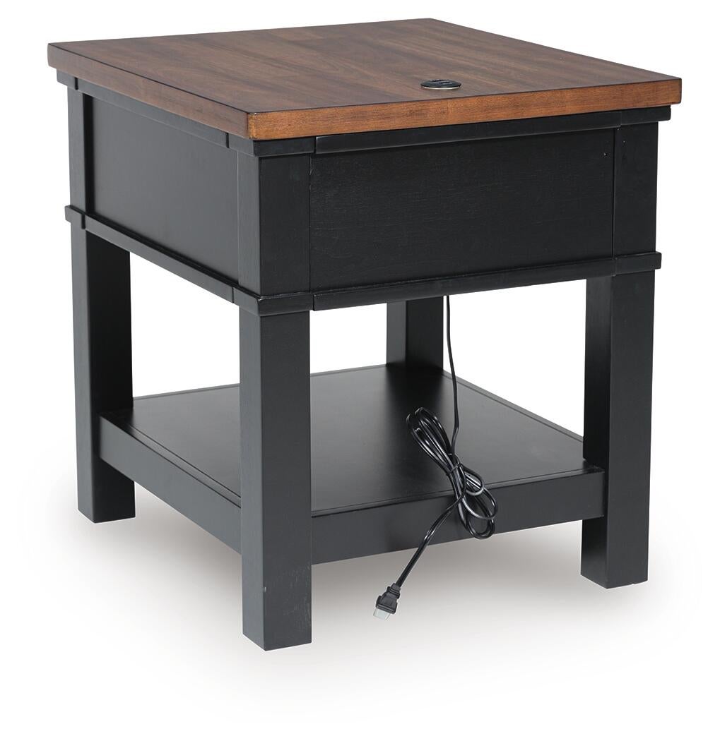 Wildenauer Rectangular End Table