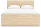 Onita Queen Panel Platform Bed with 1 Side Storage