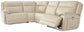 Double Deal 4-Piece Reclining Sectional