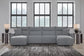 Modmax II 4-Piece Reclining Sectional with Double Chaise