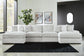 Stupendous 4-Piece Sectional with Double Chaise