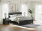 Lanolee King Panel Storage Bed