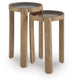 Jossor Accent Table Set (2/CN)