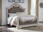 Bruchandi King Upholstered Panel Bed