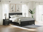 Lanolee California King Panel Storage Bed