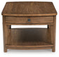 Burkbyer Rectangular Cocktail Table