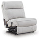 Social Pointe 7-Piece Reclining Sectional with Storage Consoles