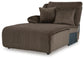 Top Tier 3-Piece Reclining Sofa Chaise Sectional