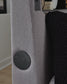 Finigale California King Upholstered Bed with Wireless Audio
