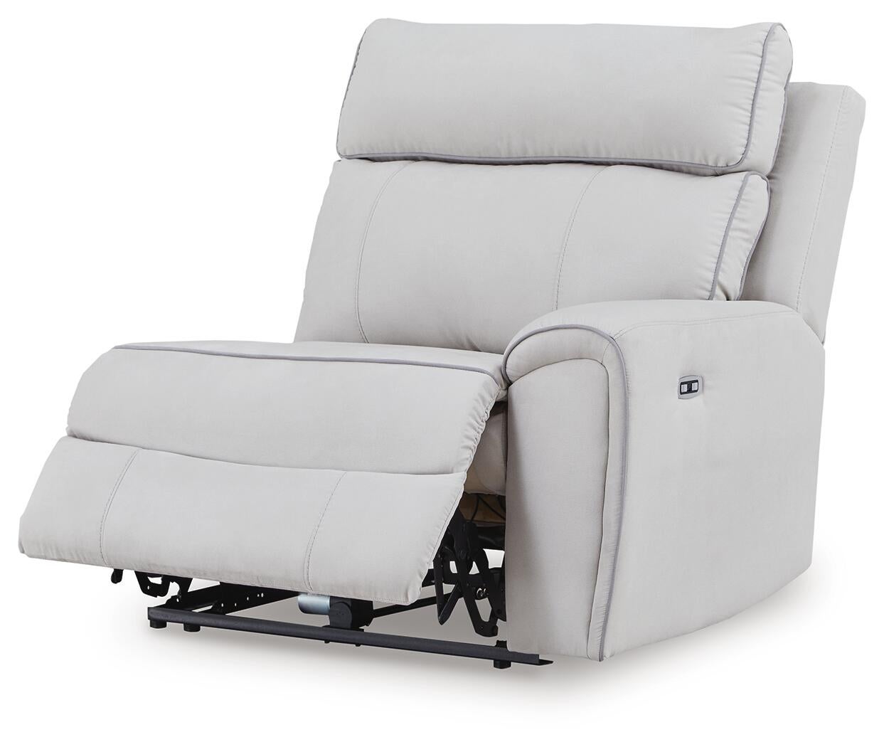 Social Pointe 5-Piece Reclining Sectional with Storage Consoles