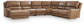 DeepWakes 6-Piece Reclining Sectional with Chaise