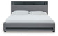 Finigale King Upholstered Bed with Wireless Audio