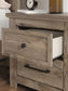 Rusticott Two Drawer Night Stand