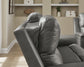 Bleckley PWR REC Loveseat/CON/ADJ HDRST