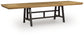 Galliden RECT Dining Room EXT Table