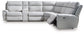 Social Pointe 6-Piece Power Reclining Sectional