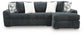 Midnight-Madness 2-Piece Sectional Sofa Chaise