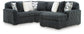 Midnight-Madness 4-Piece Sectional with Chaise