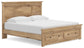 Makidern King Panel Storage Bed