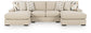 Laurelgrove 3-Piece Double Chaise Sectional
