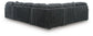 Midnight-Madness 4-Piece Sectional with Chaise