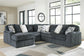 Midnight-Madness 5-Piece Sectional with Chaise