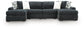 Midnight-Madness 4-Piece Double Chaise Sectional