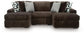 Midnight-Madness 3-Piece Double Chaise Sectional