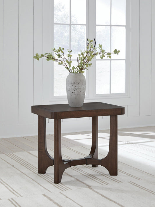 Korestone Rectangular End Table