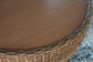 Double Point Round Cocktail Table