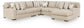 Laurelgrove 5-Piece Sectional with Chaise