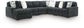 Midnight-Madness 6-Piece Sectional with Chaise