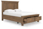 Feddinger Queen Panel Storage Bed