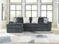 Midnight-Madness 2-Piece Sectional Sofa Chaise